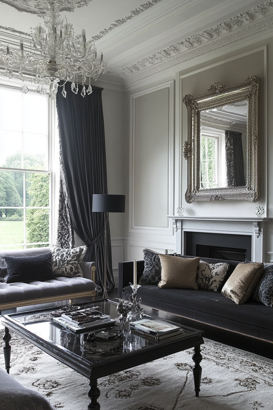 traditional living room
