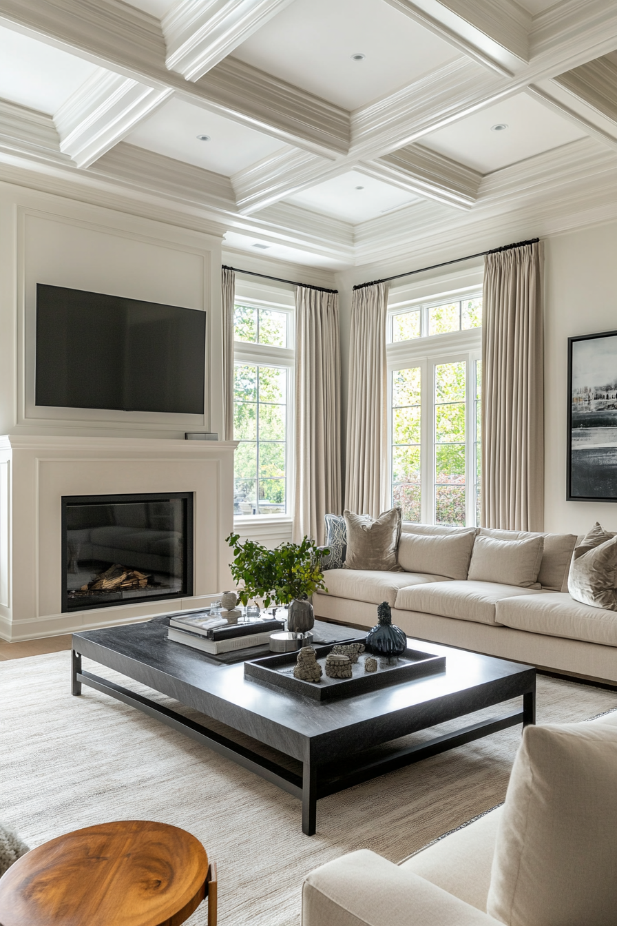 traditional living room