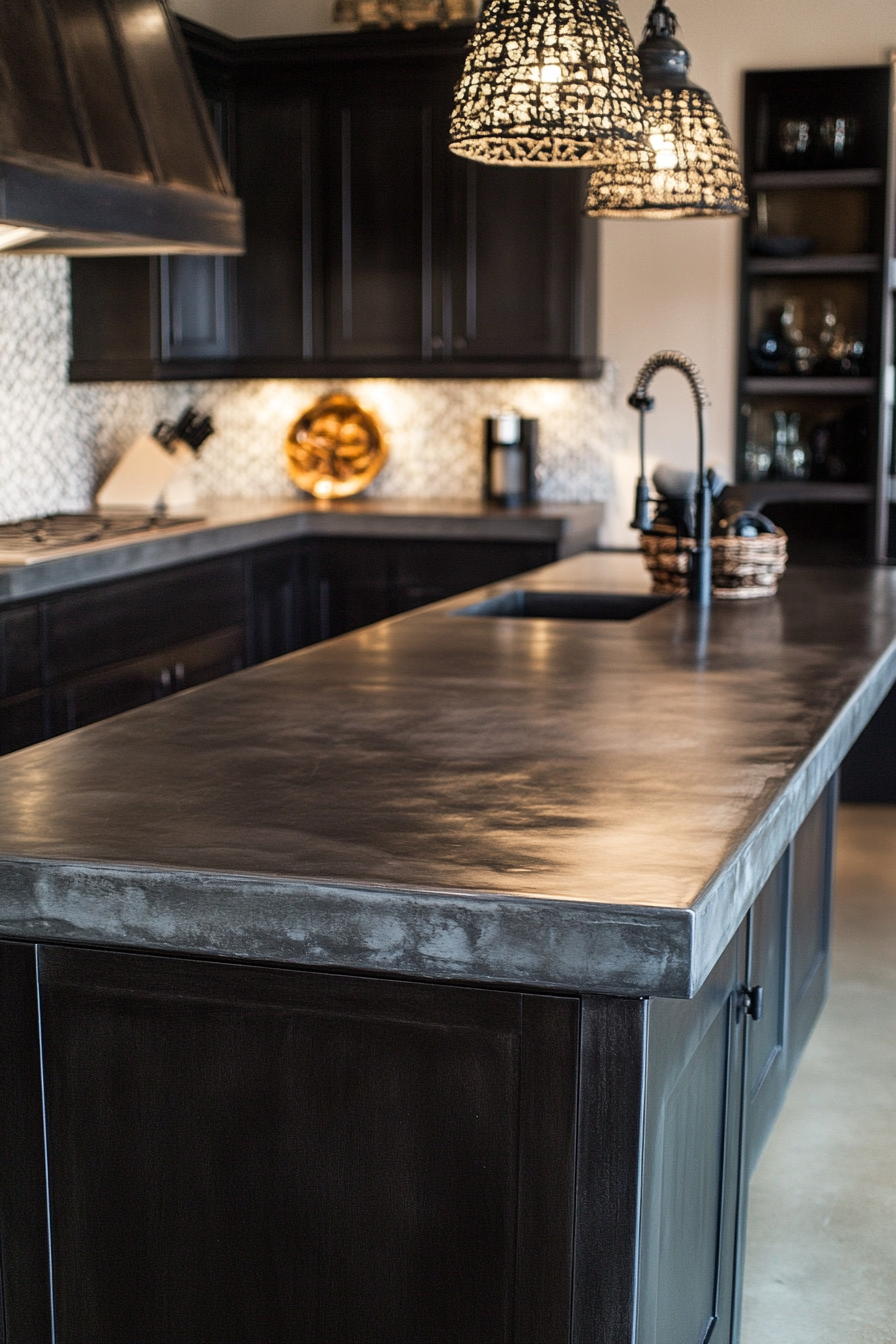 kitchen-with-black-countertops