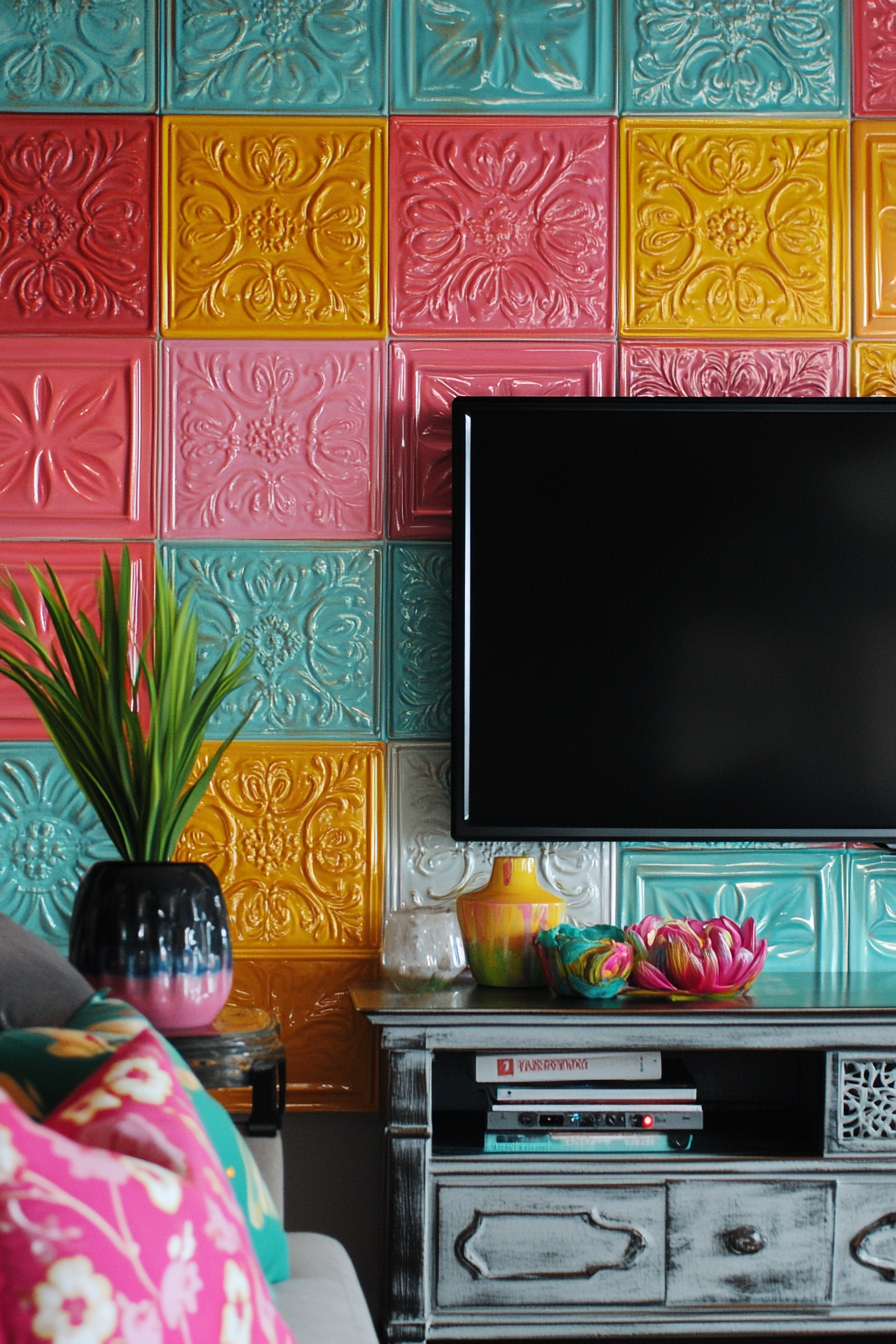 .accent-wall-behind-tv