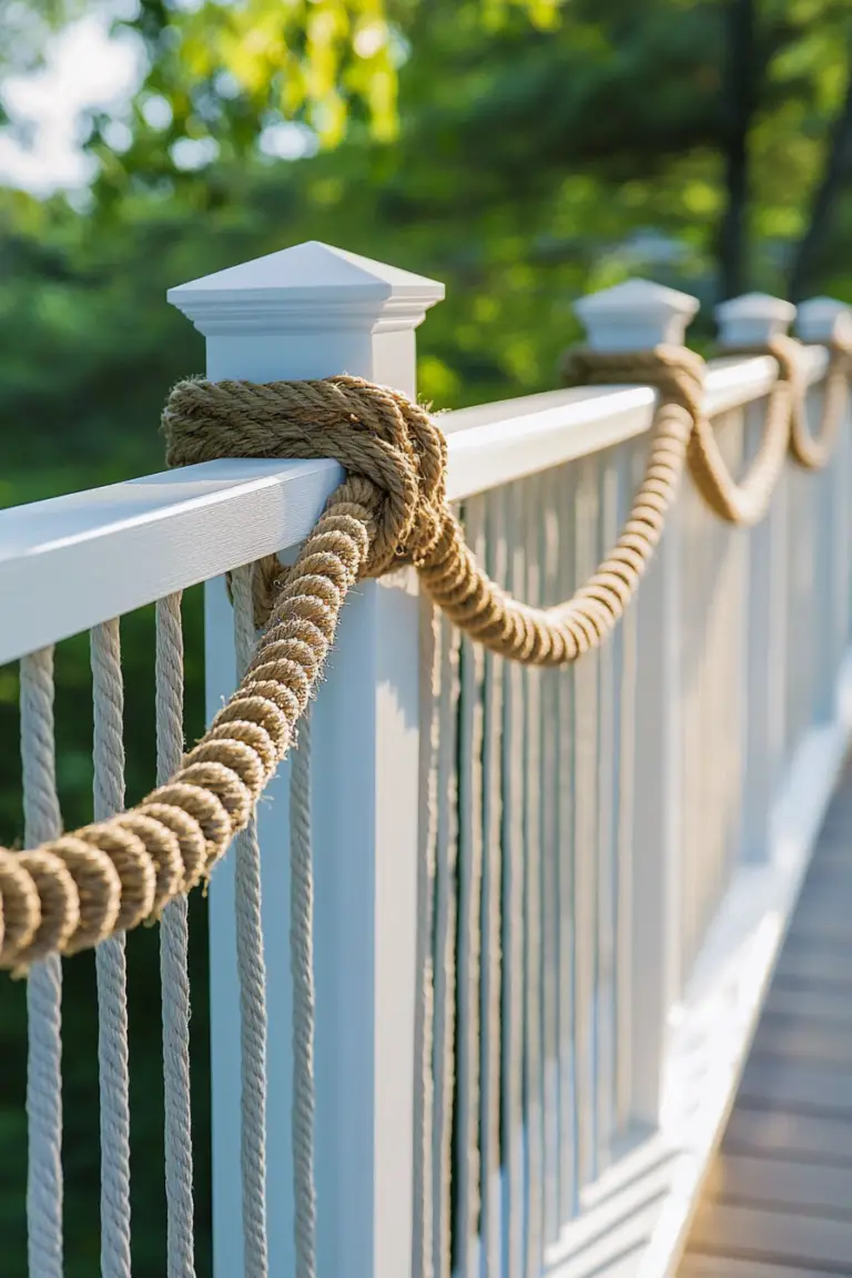 13 Stylish Deck Railing Designs To Transform Your Outdoor Space ...