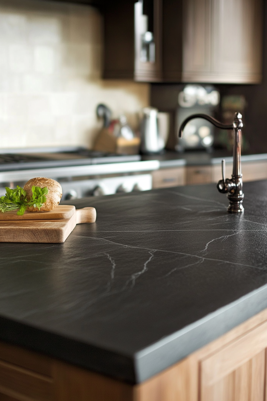 kitchen-with-black-countertops