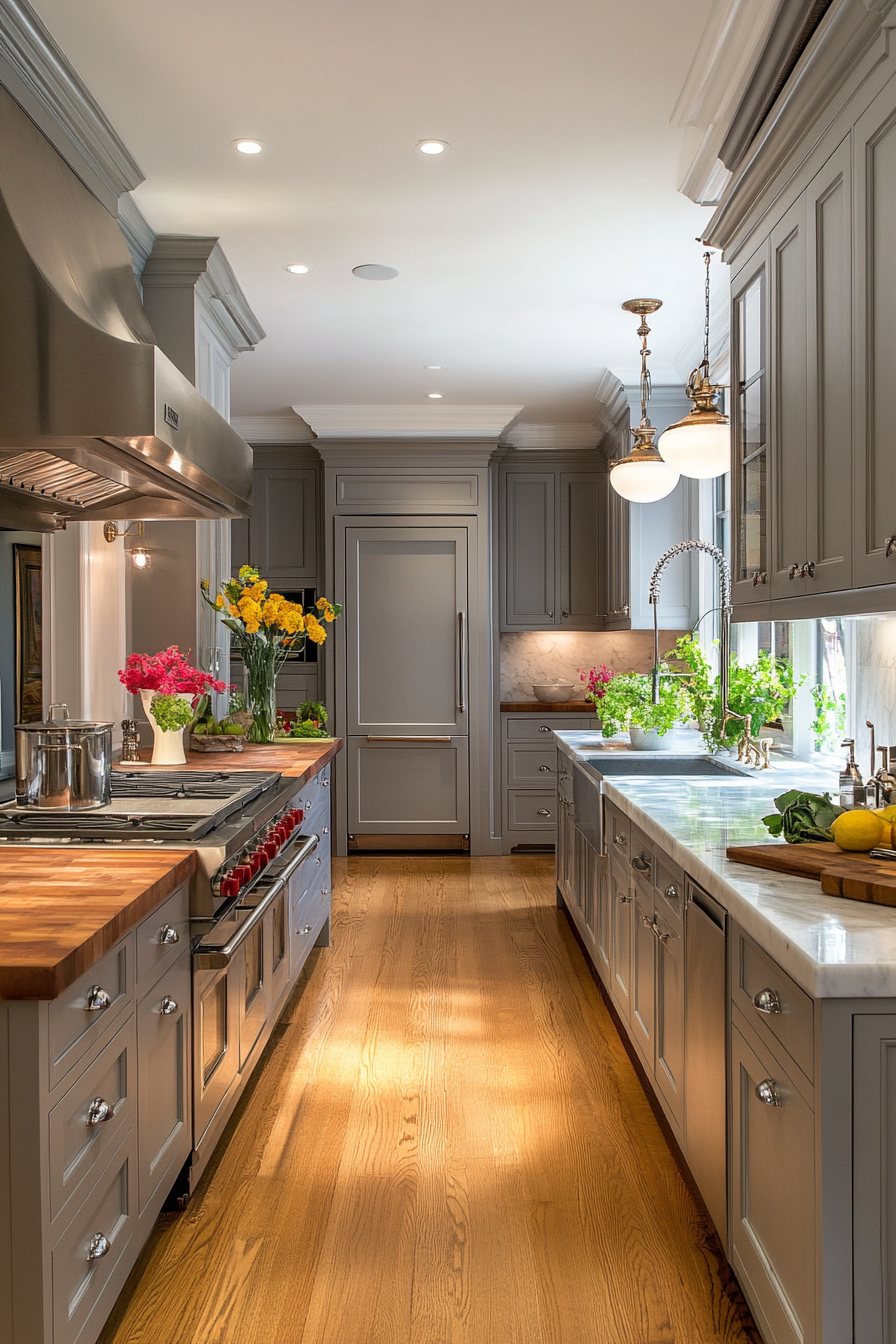 light wood kitchen cabinets