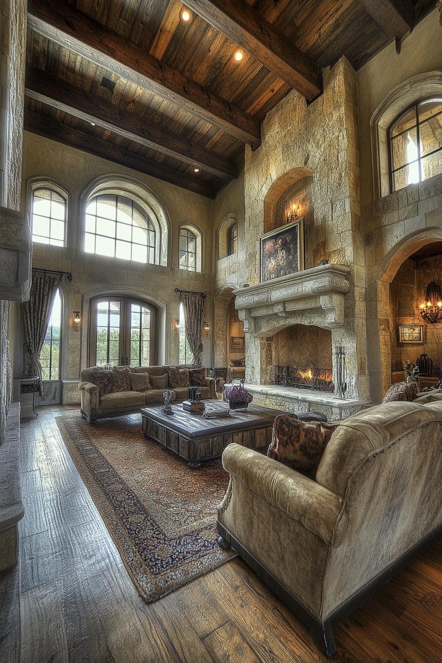traditional living room