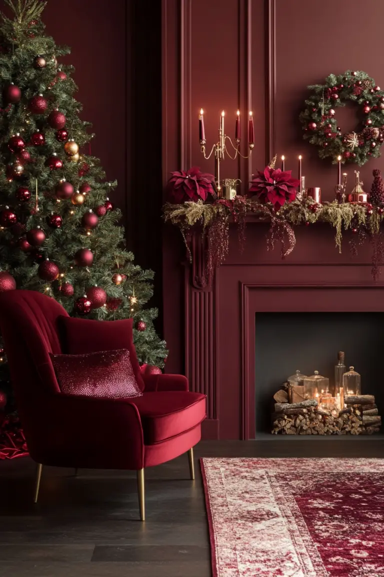 11 Bold Christmas 2025 Decor Color Combinations That Will Turn Heads Lalokupfer Burgundy Looking To Make A Bold Statement This Hol 2bc6f71b B0a7 4a52 8c5c 1d4b90303bf6 0 768x1152