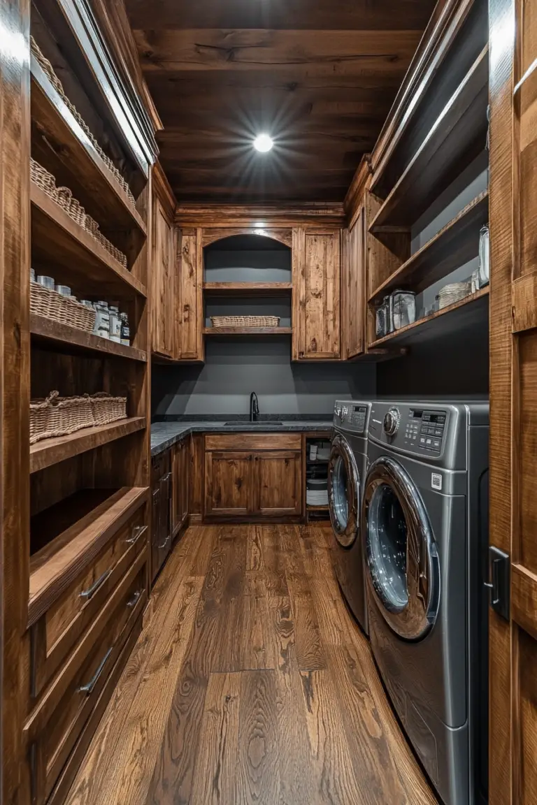 13 Pantry-Laundry Room Combos For Efficient Homes &ndash; DreamyHomeStyle