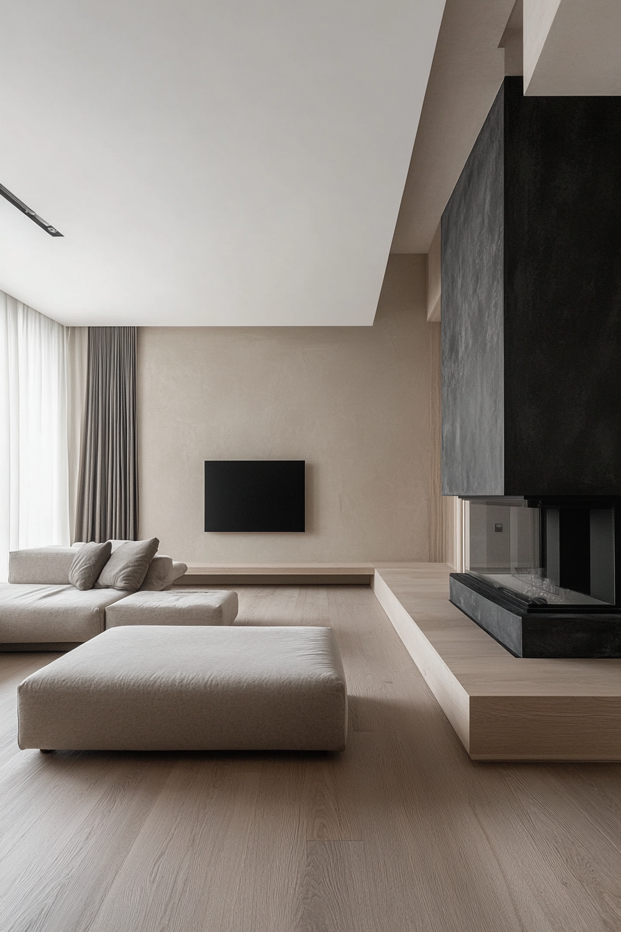 beige living rooms