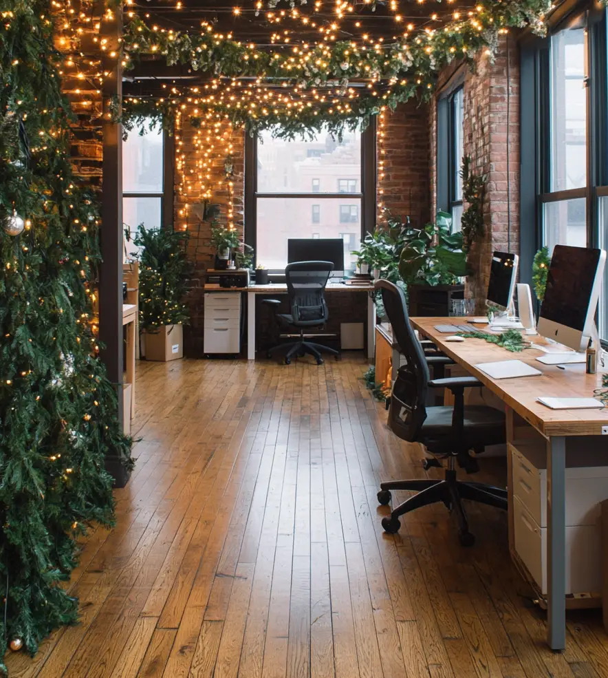 christmas office decor