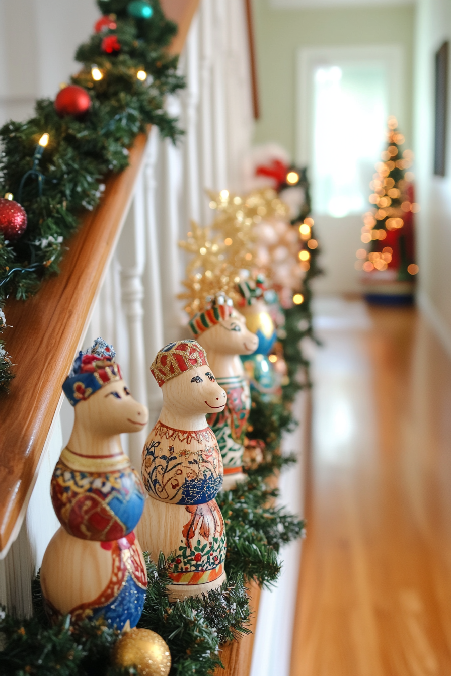 dining room christmas decor
