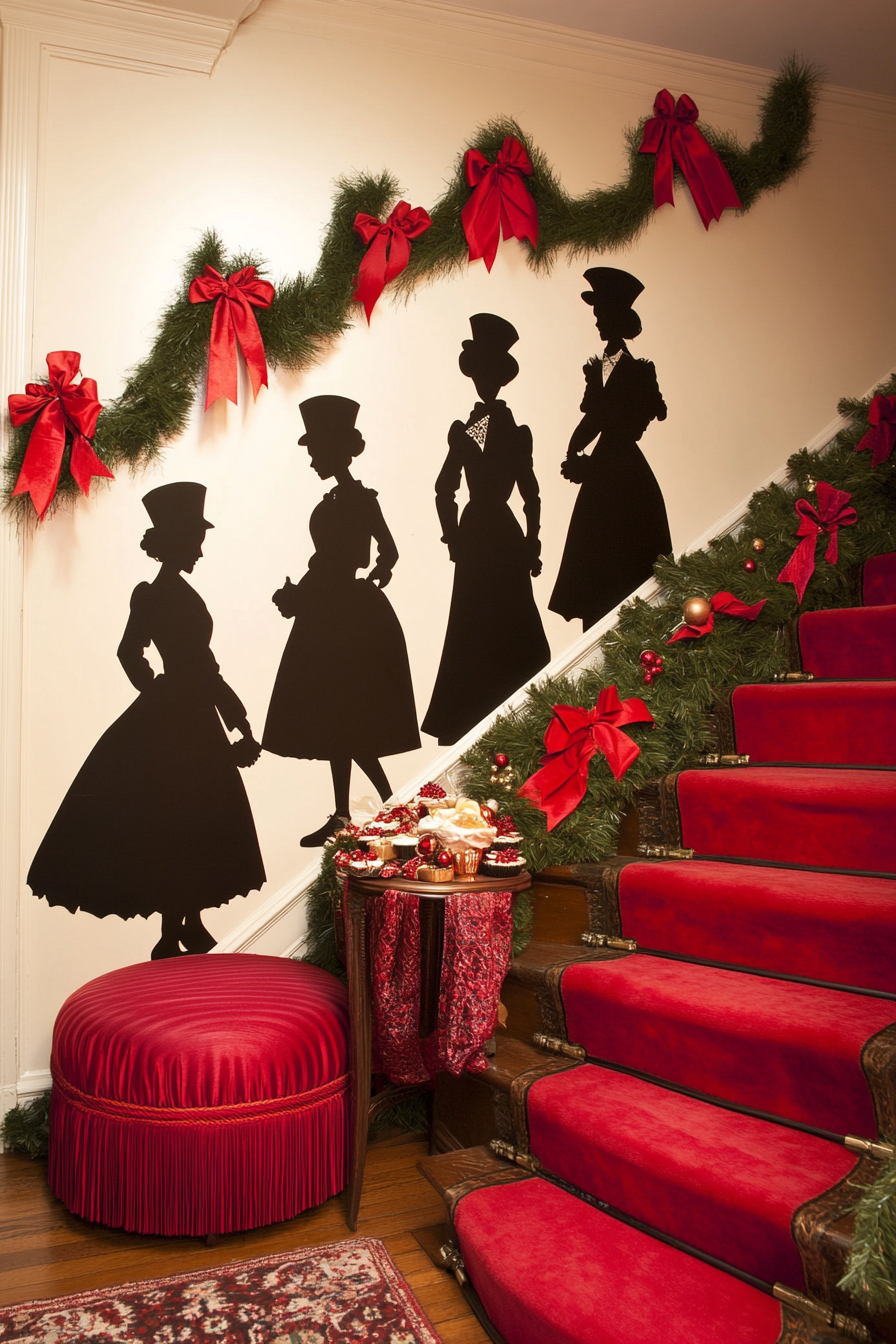 dining room christmas decor