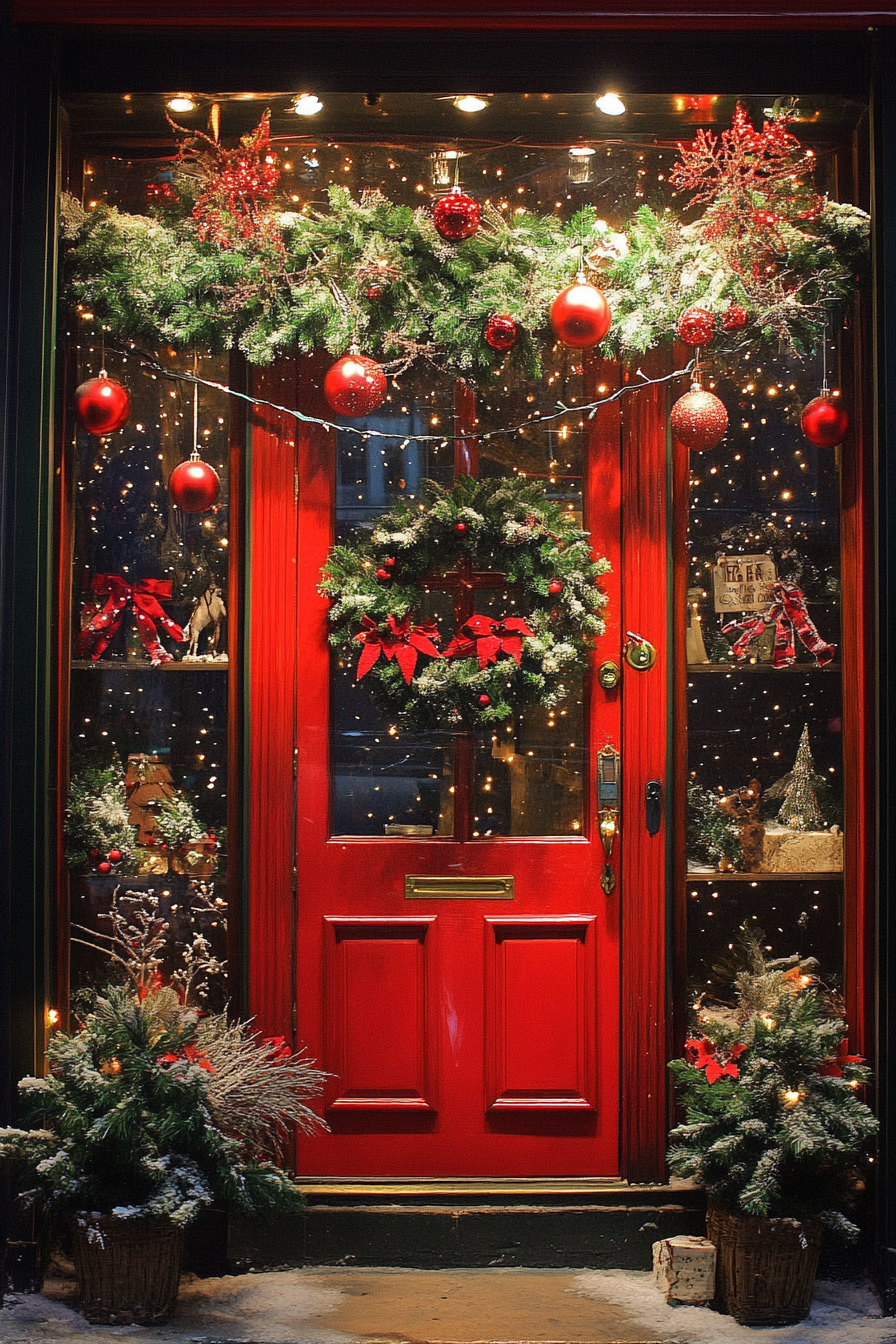 christmas-front-door-decor