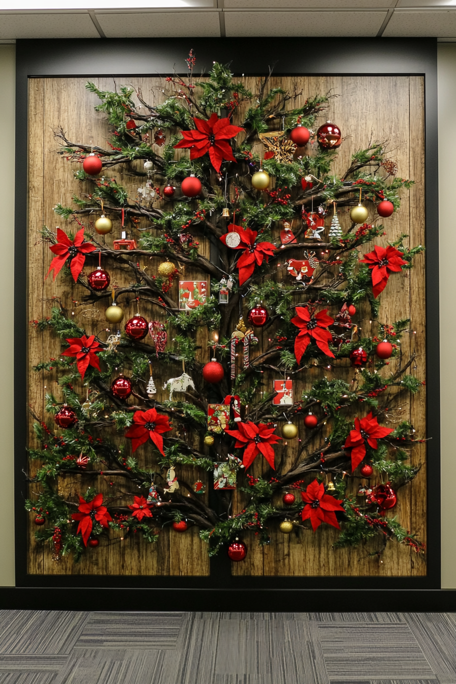 christmas office decor