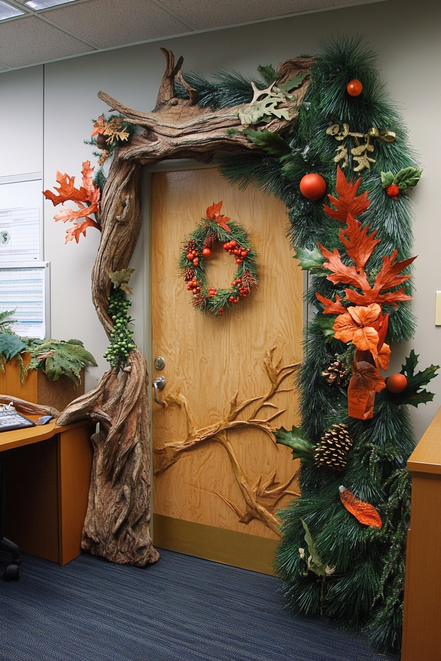 christmas office decor