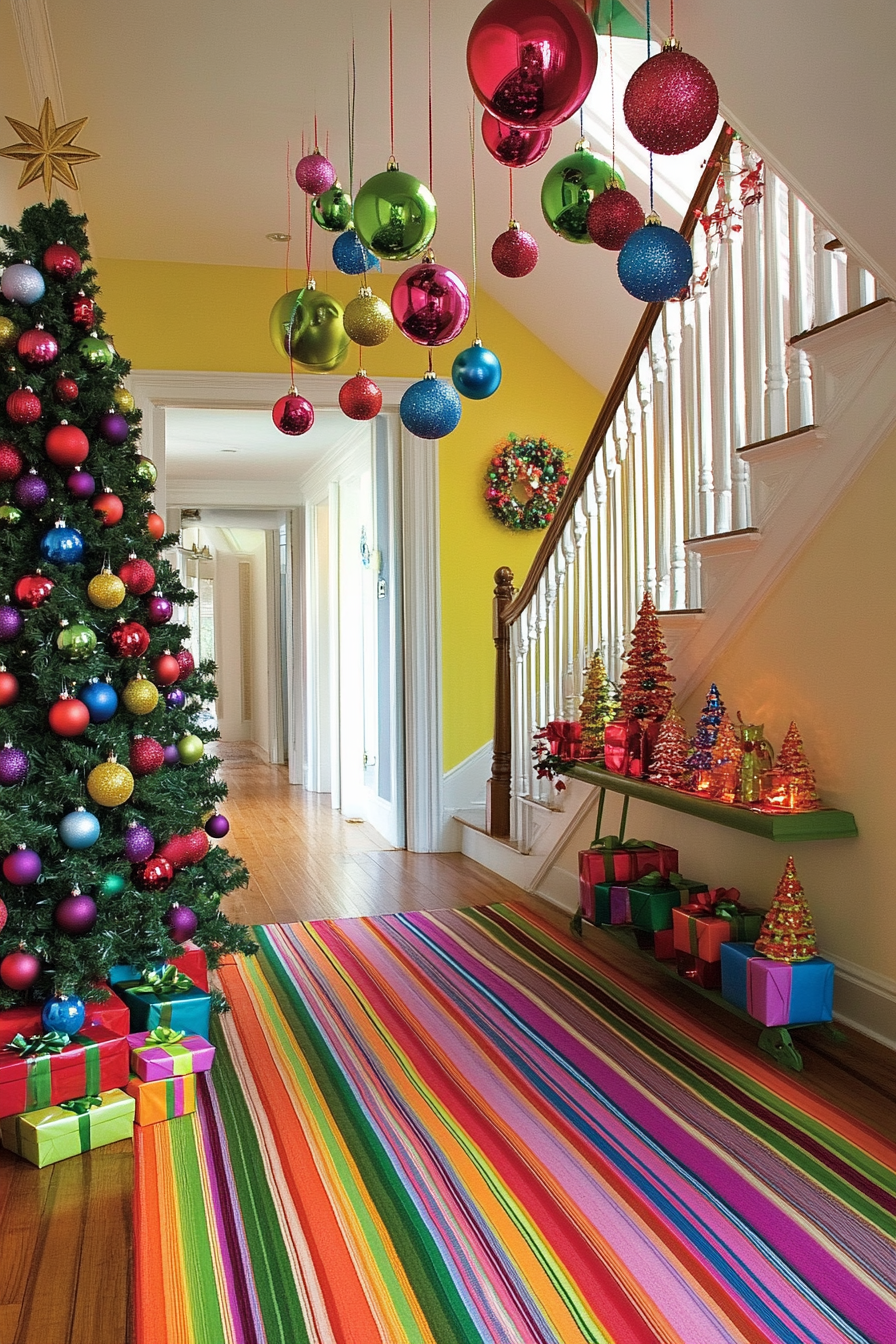 dining room christmas decor