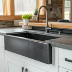 13 Stunning White Cabinets & Black Countertops Ideas