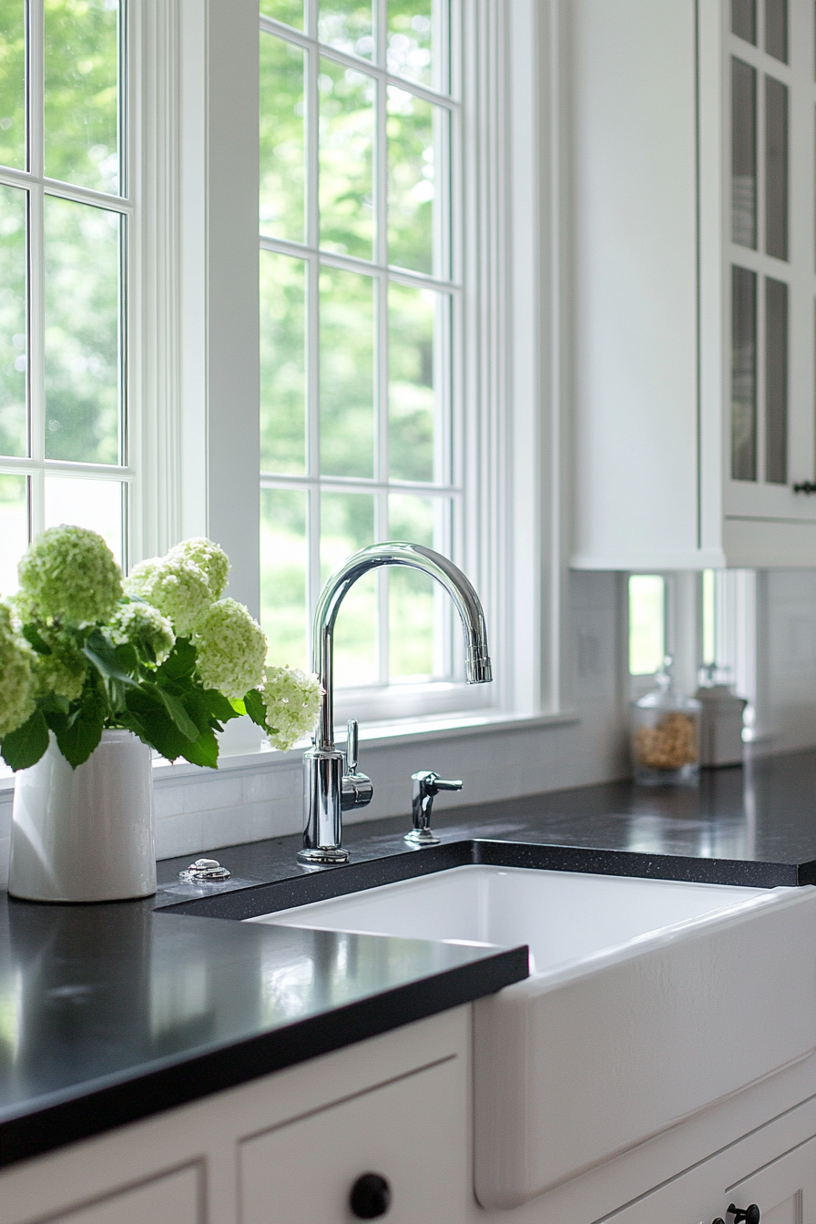 white-cabinets-black-countertops