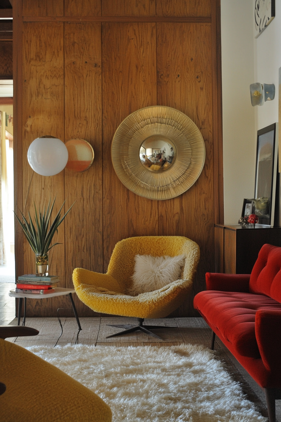  moody vintage living room