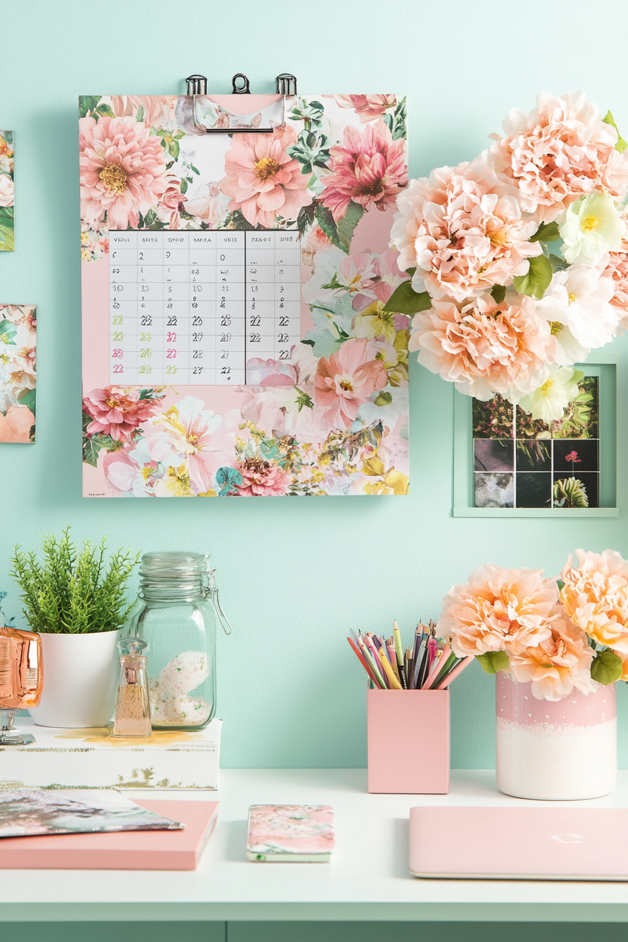 girly-cubicle-decor