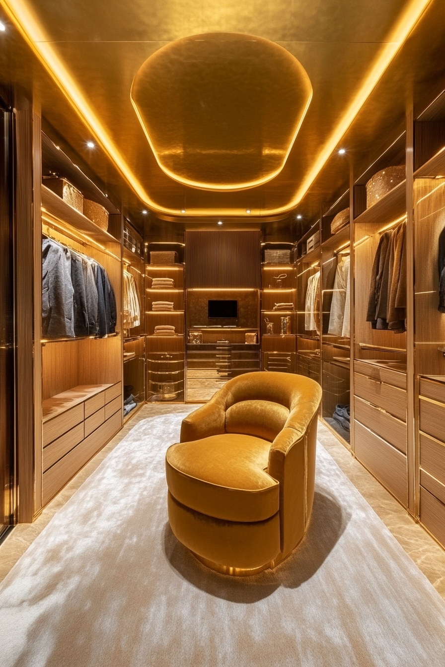 walk-in closet design ideas for a master suite