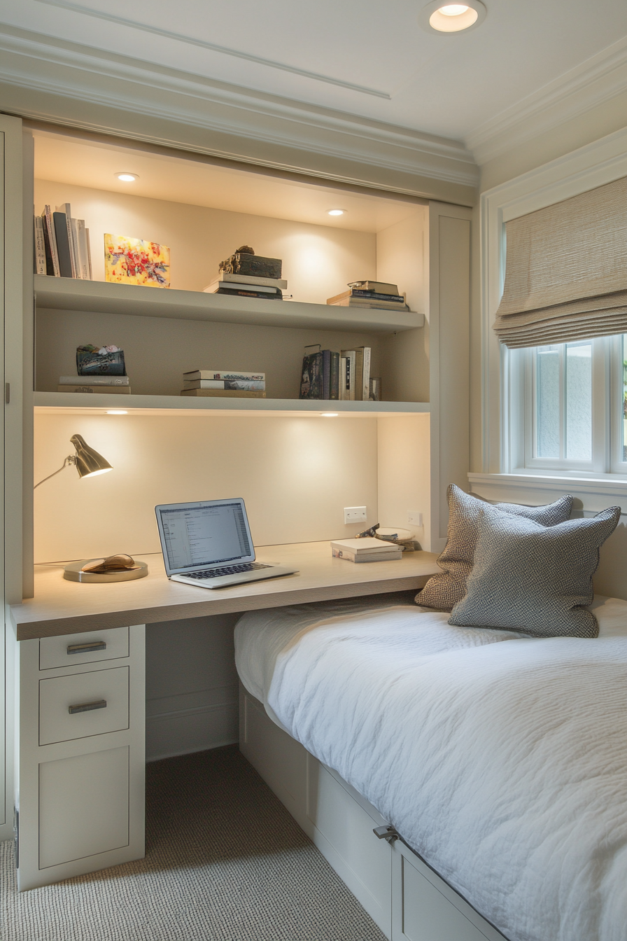 murphy bed desk