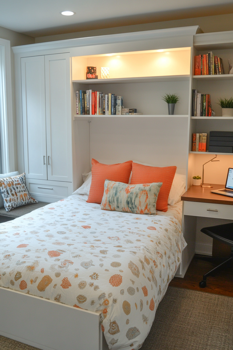 murphy bed desk