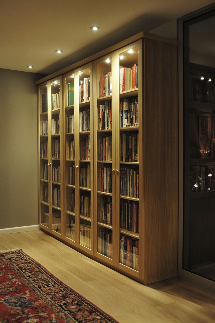  billy bookcase built-in ideas