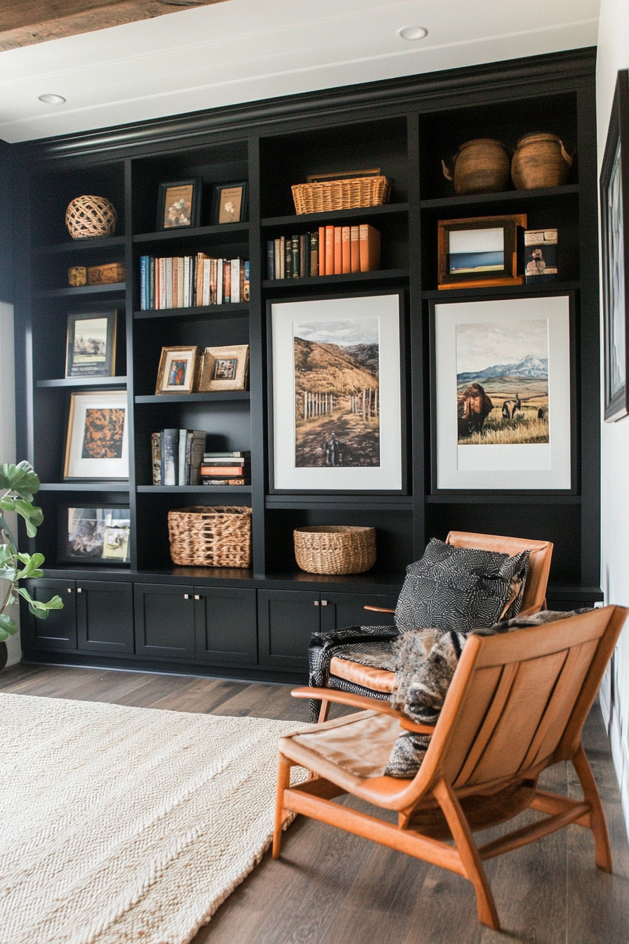 billy bookcase built-in ideas