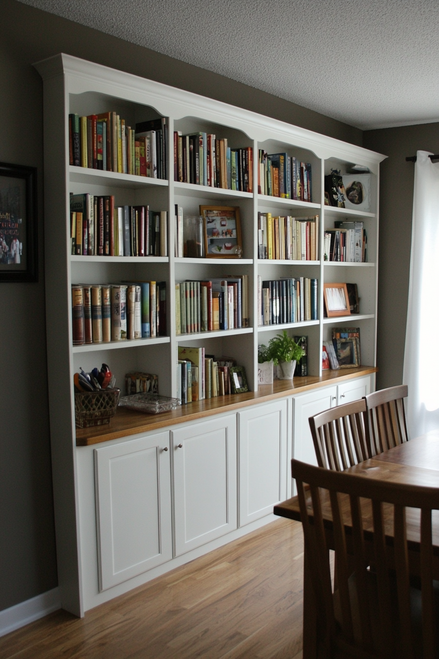 billy bookcase built-in ideas