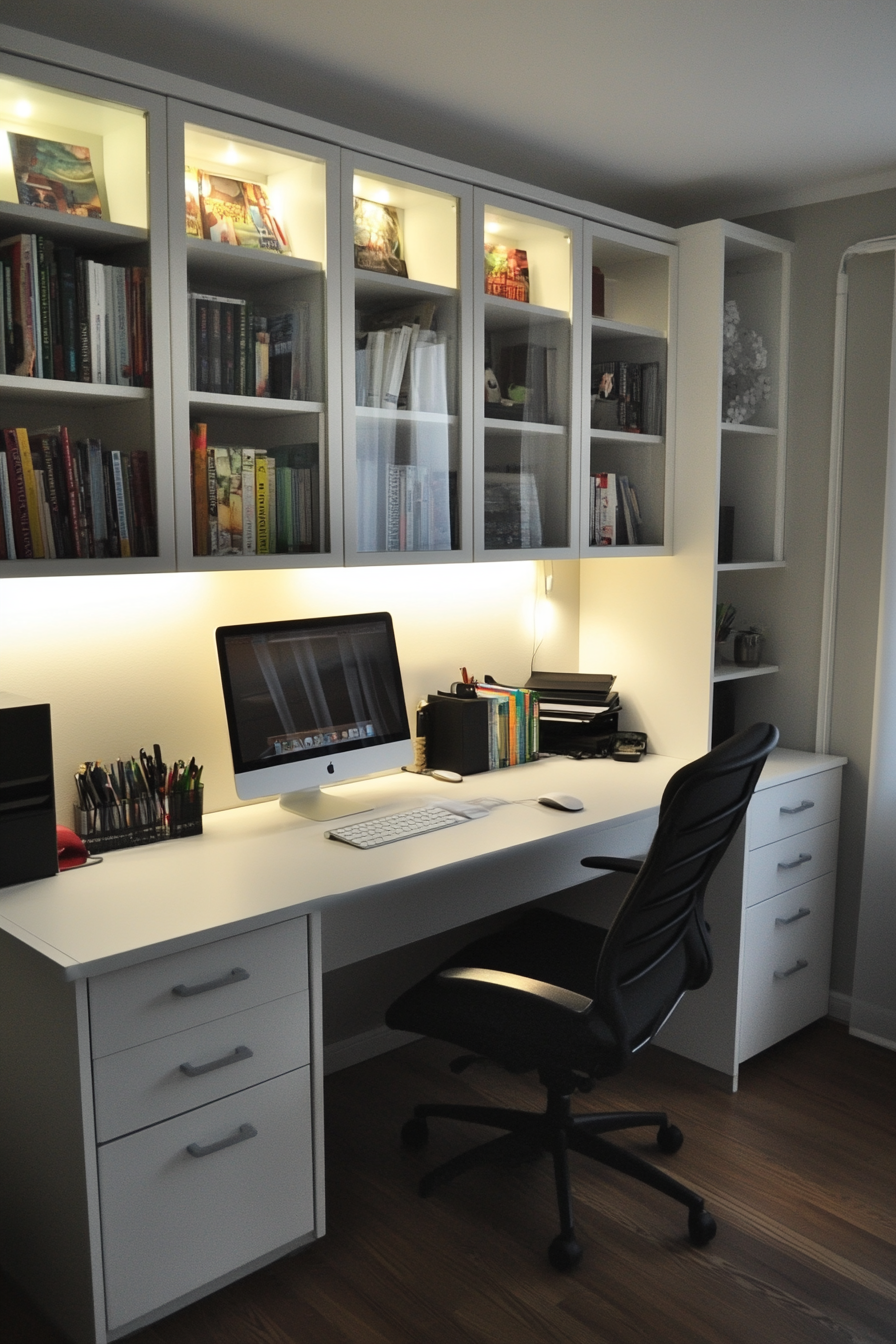  billy bookcase built-in ideas