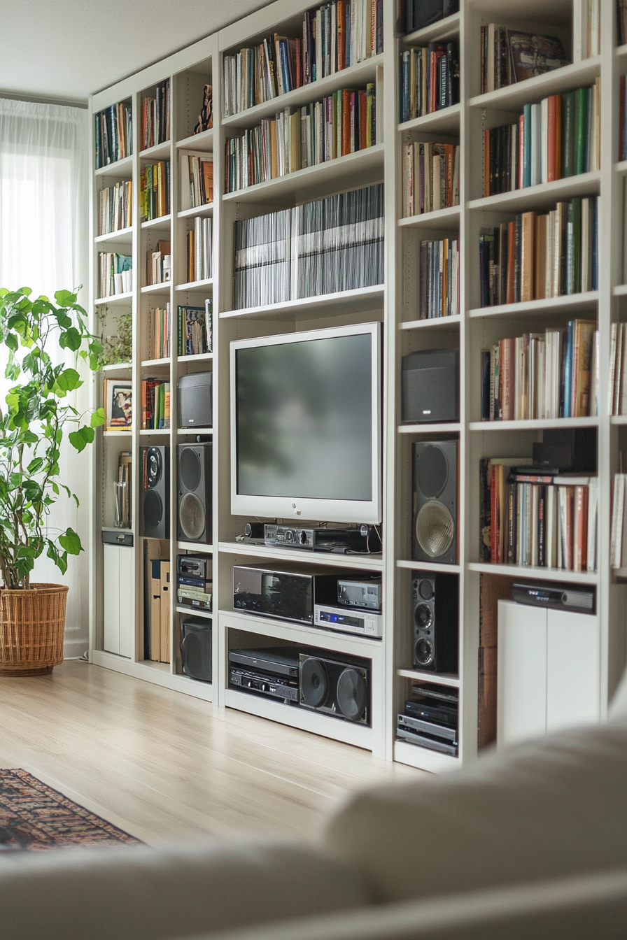  billy bookcase built-in ideas