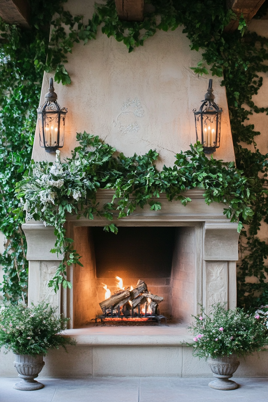 fireplace-hearth-and-mantel-decorating-ideas