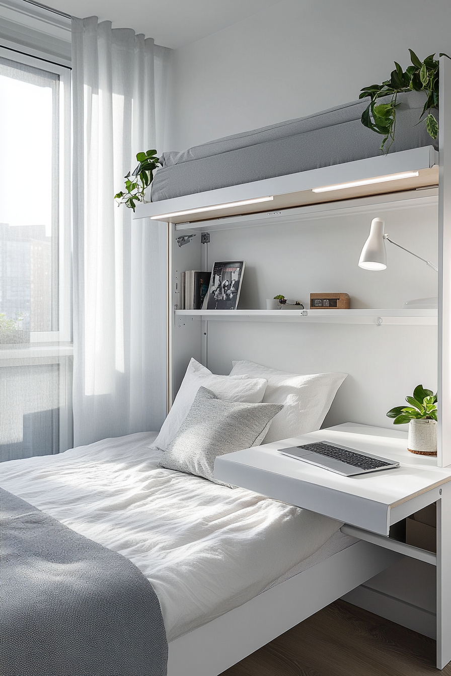 murphy bed desk