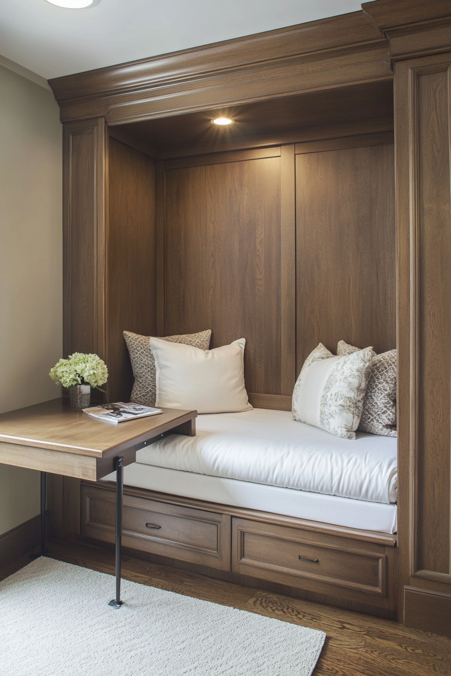 murphy bed desk