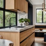Modern White Oak And Black Kitchen Ideas You’ll Love