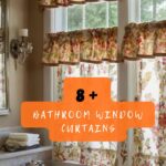 Privacy Focused Bathroom Window Curtains That Still Let Light In