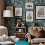 Vintage Winter Wallpaper Ideas That Add Cozy Charm